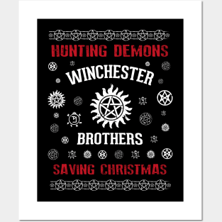 SPN XMAS - A very Supernatural Xmas Posters and Art